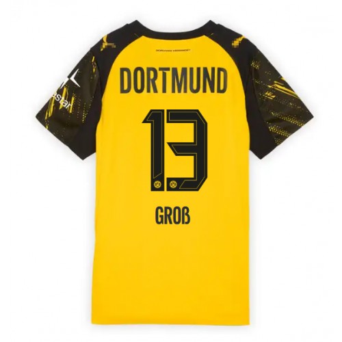 Borussia Dortmund Pascal Gross #13 Prima Maglia Femmina 2025-26 Manica Corta